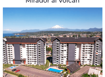 Mirador al Volcán — departamentos en Villarrica