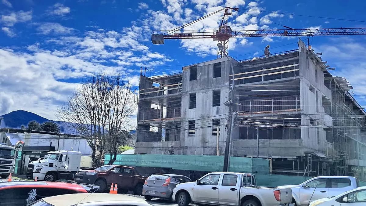 Palguín 43 avanza a paso firme: departamentos en Pucón con 23% de obra y más del 70% vendido
